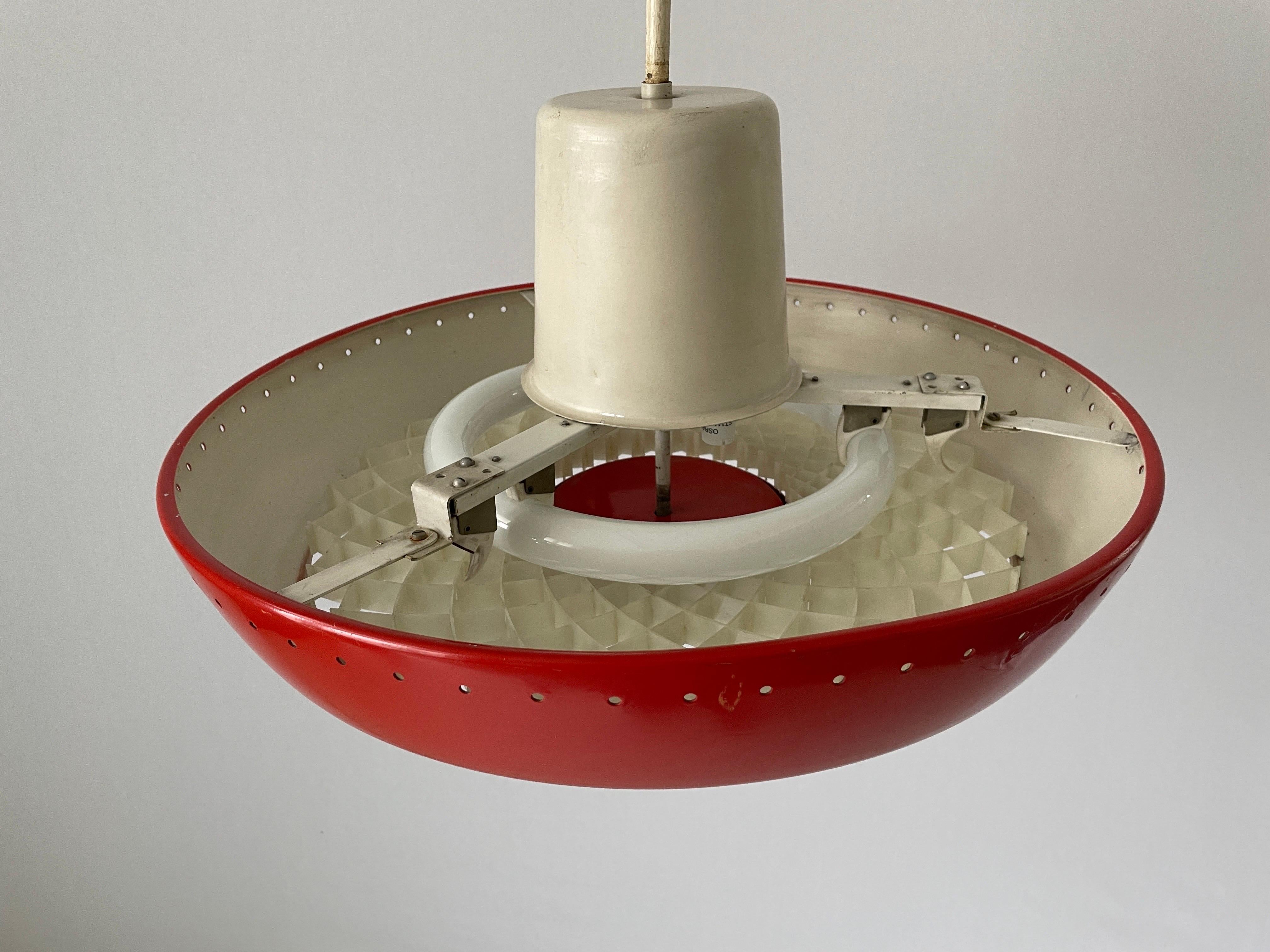 Art Deco Industrial Cinema Ceiling Lamp, 1940s, Germany For Sale 3