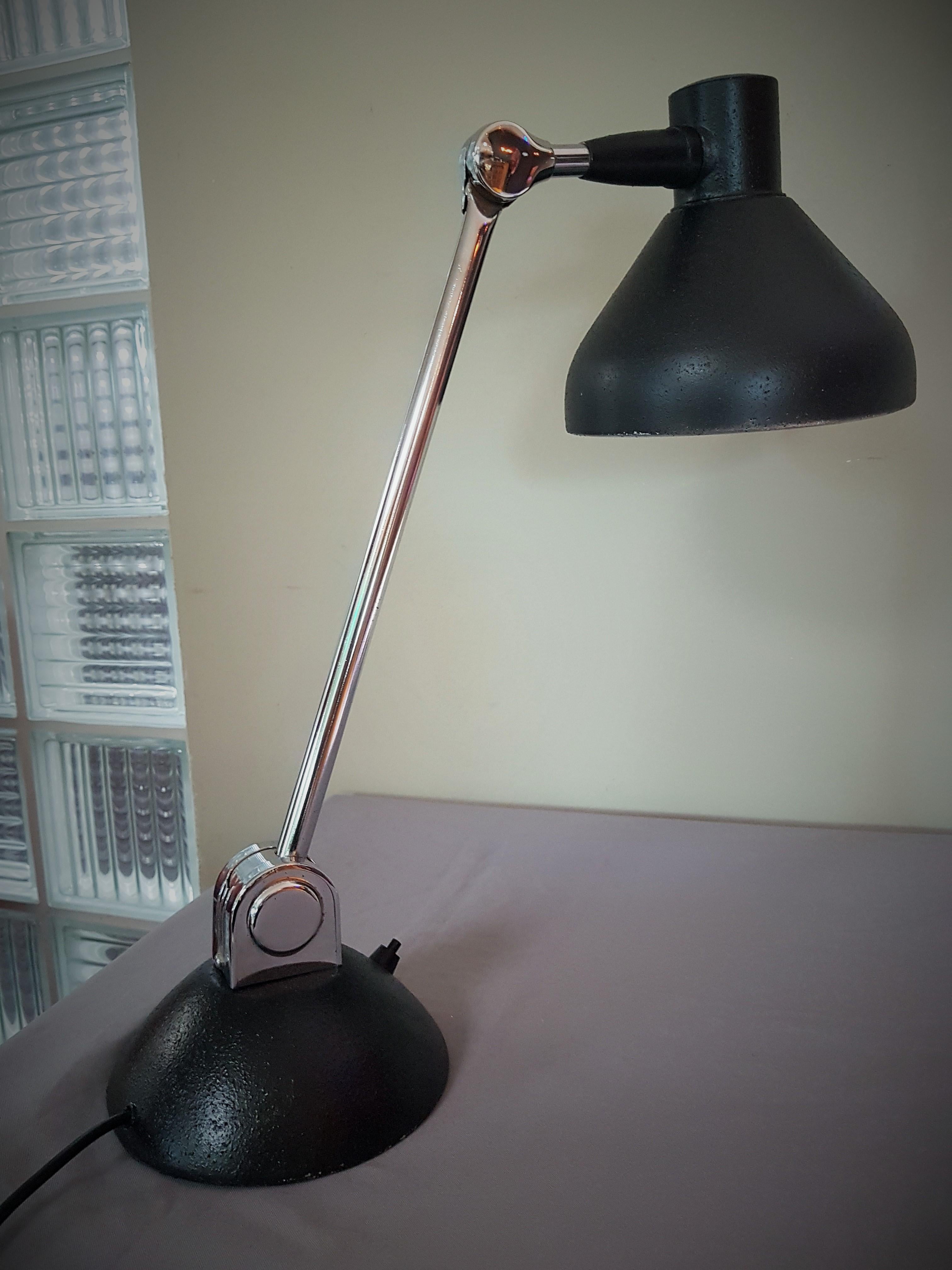 Lampe de table industrielle Art déco de Jumo:: France années 1930 en vente 11