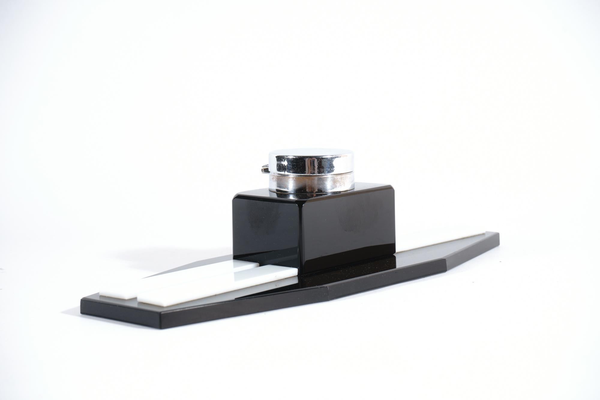 Art Deco Inkwell Vienna, circa 1920s For Sale 5