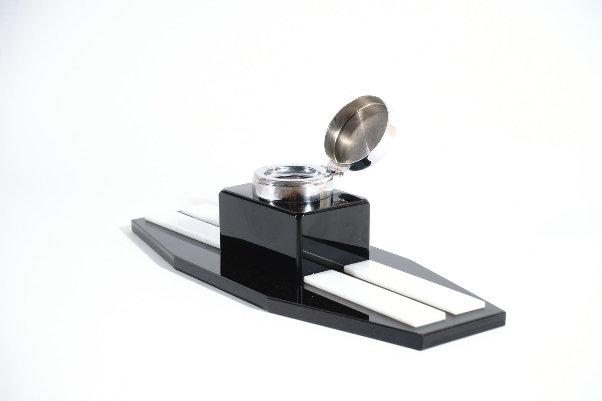 Art Deco Inkwell Vienna, circa 1920s For Sale 7
