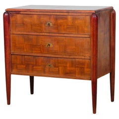 Art Deco inlaid chest of drawers from the 1930s