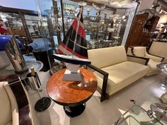 Art Deco Inspired Boat in Wood and steel  Designer: Marcelo Peña, 2024