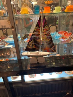 Art Deco Inspired Boat in Wood and steel  Designer: Marcelo Peña, 2024