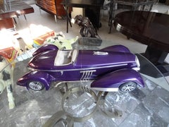 Art Deco Inspired Car, Designer: Marcelo Peña, 2014. Materials: wood and leather