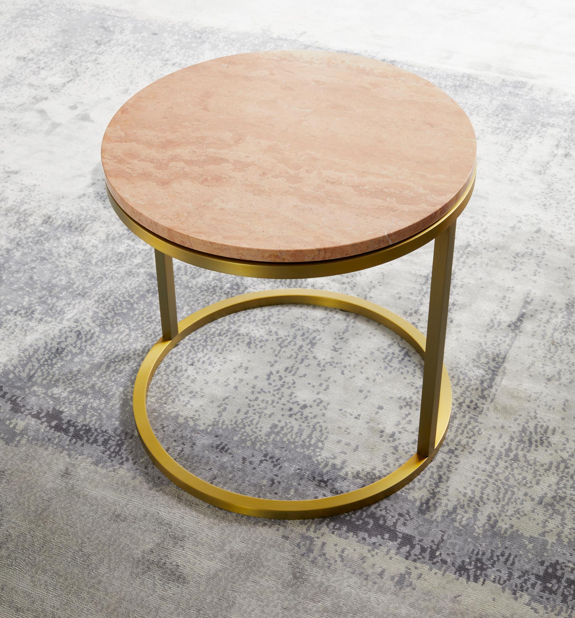 Designing small pieces of luxury furniture that are suitable for smaller homes is crucial in maximizing both functionality and aesthetics in limited spaces. The Diana round coffee table is a perfect example of this philosophy, featuring a compact