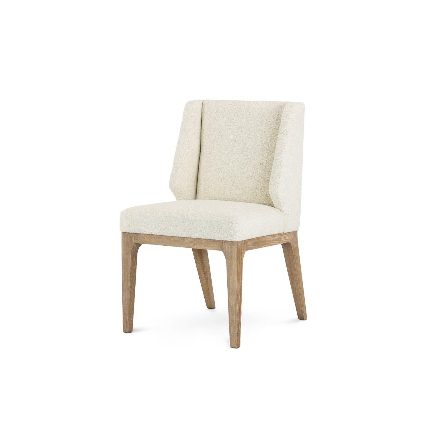 XXI secolo e contemporaneo Art Deco Inspired Dining Chair w/ Brass Ring Handle By Jose Castro in vendita