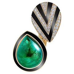 Art Deco Inspired Emerald Ring