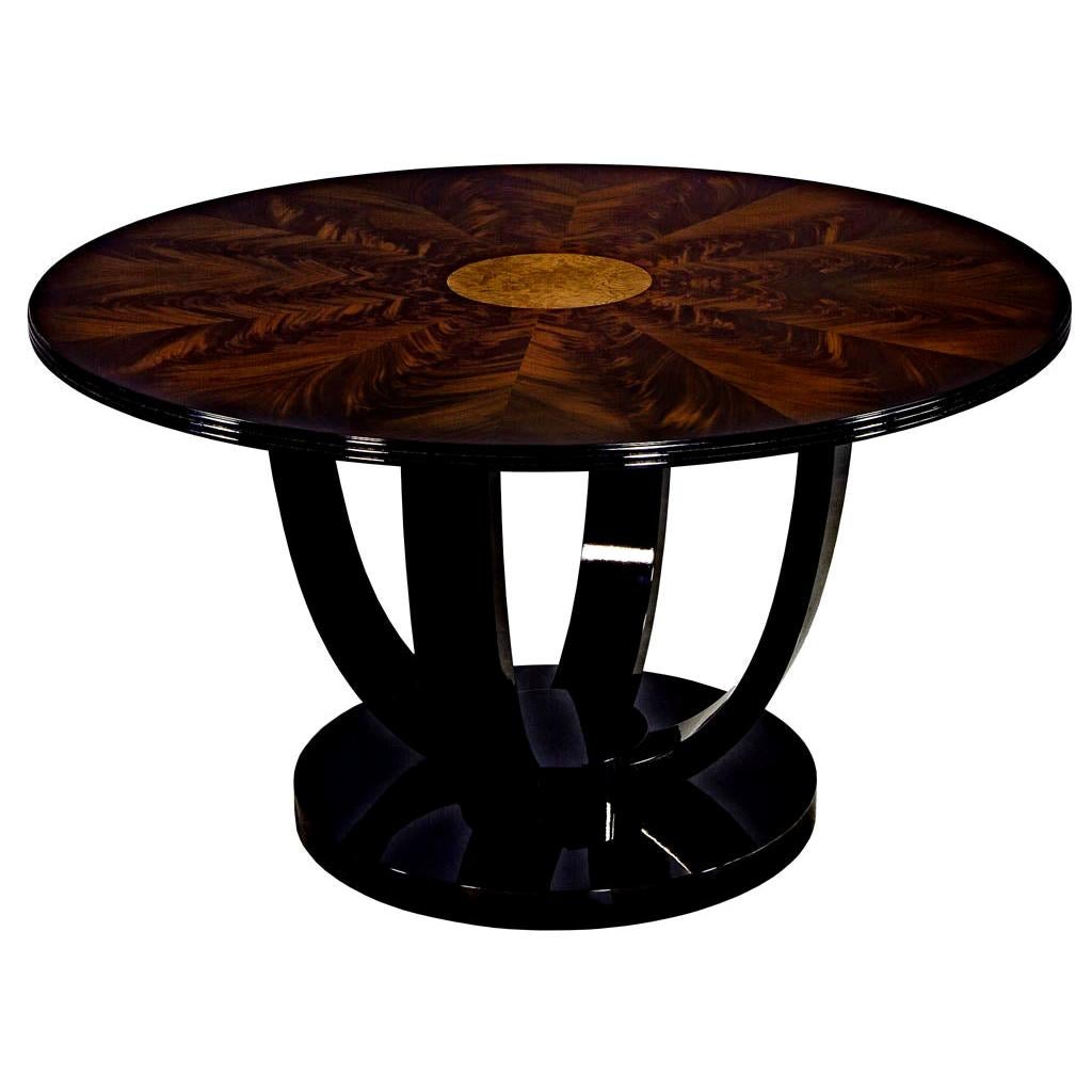 Art Deco Inspired Foyer Center Table by Carrocel