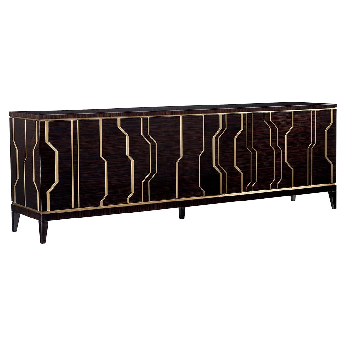 Art Deco Inspired Long Credenza