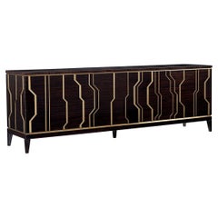 Art Deco Inspired Long Credenza