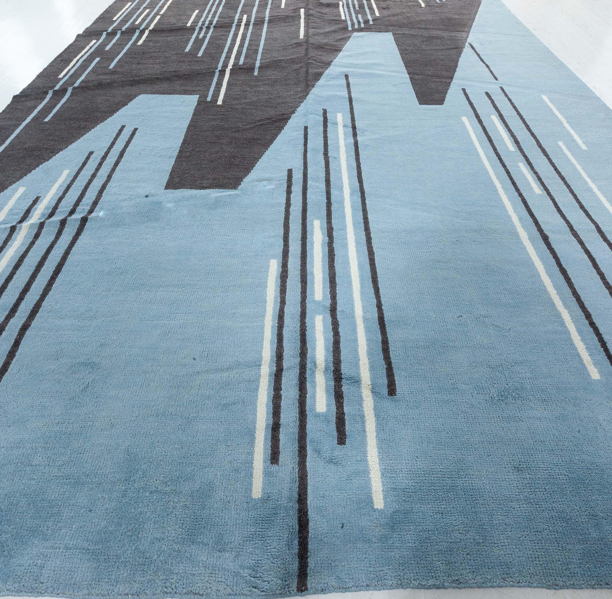 Tappeto moderno di ispirazione Deco di Doris Leslie Blau
Dimensioni: 11'10