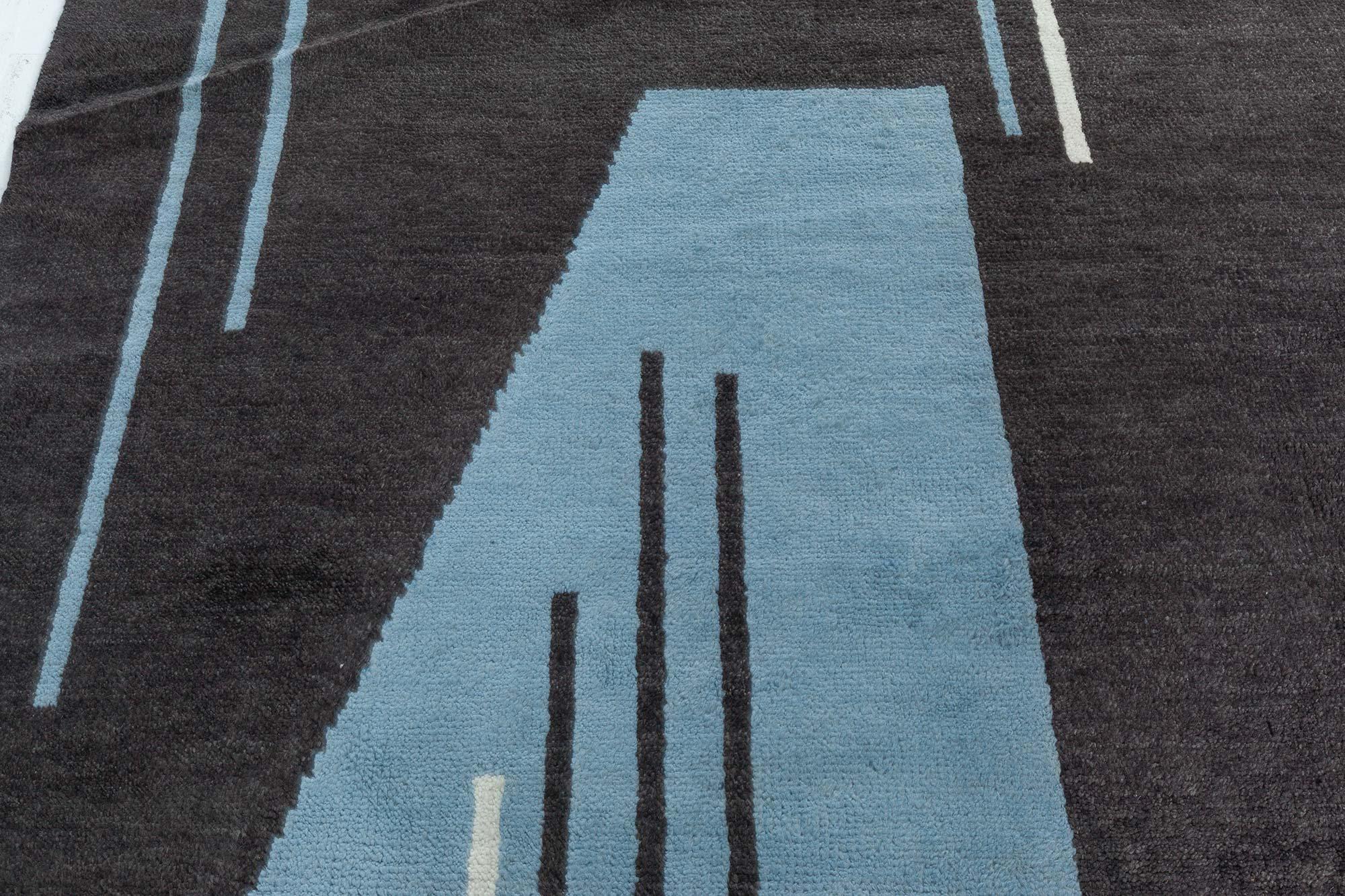 Europeo Tappeto moderno di ispirazione Art Deco di Doris Leslie Blau in vendita