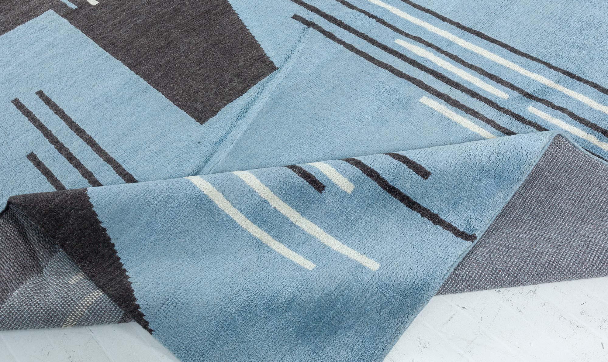 XXI secolo e contemporaneo Tappeto moderno di ispirazione Art Deco di Doris Leslie Blau in vendita