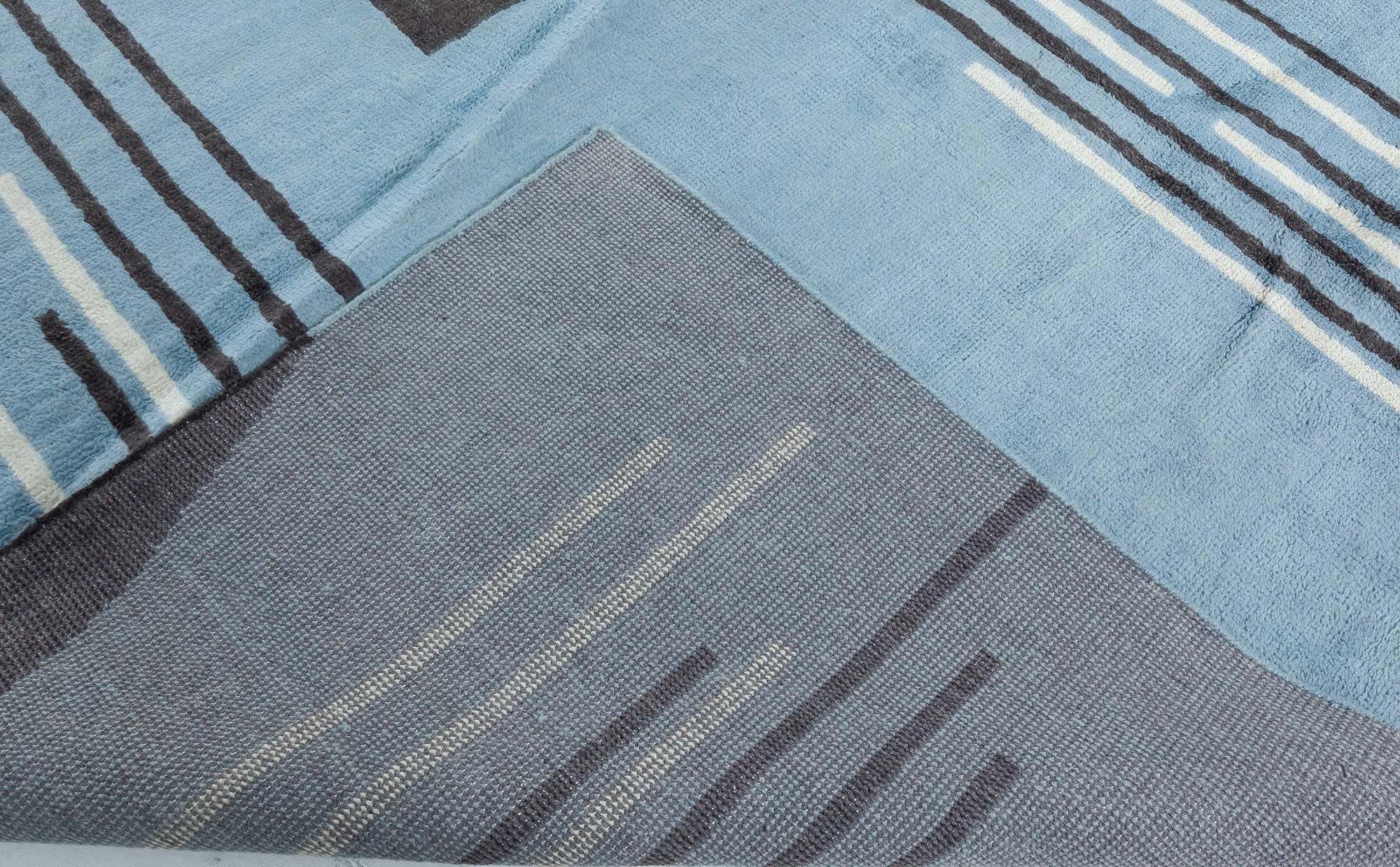 Lana Tappeto moderno di ispirazione Art Deco di Doris Leslie Blau in vendita