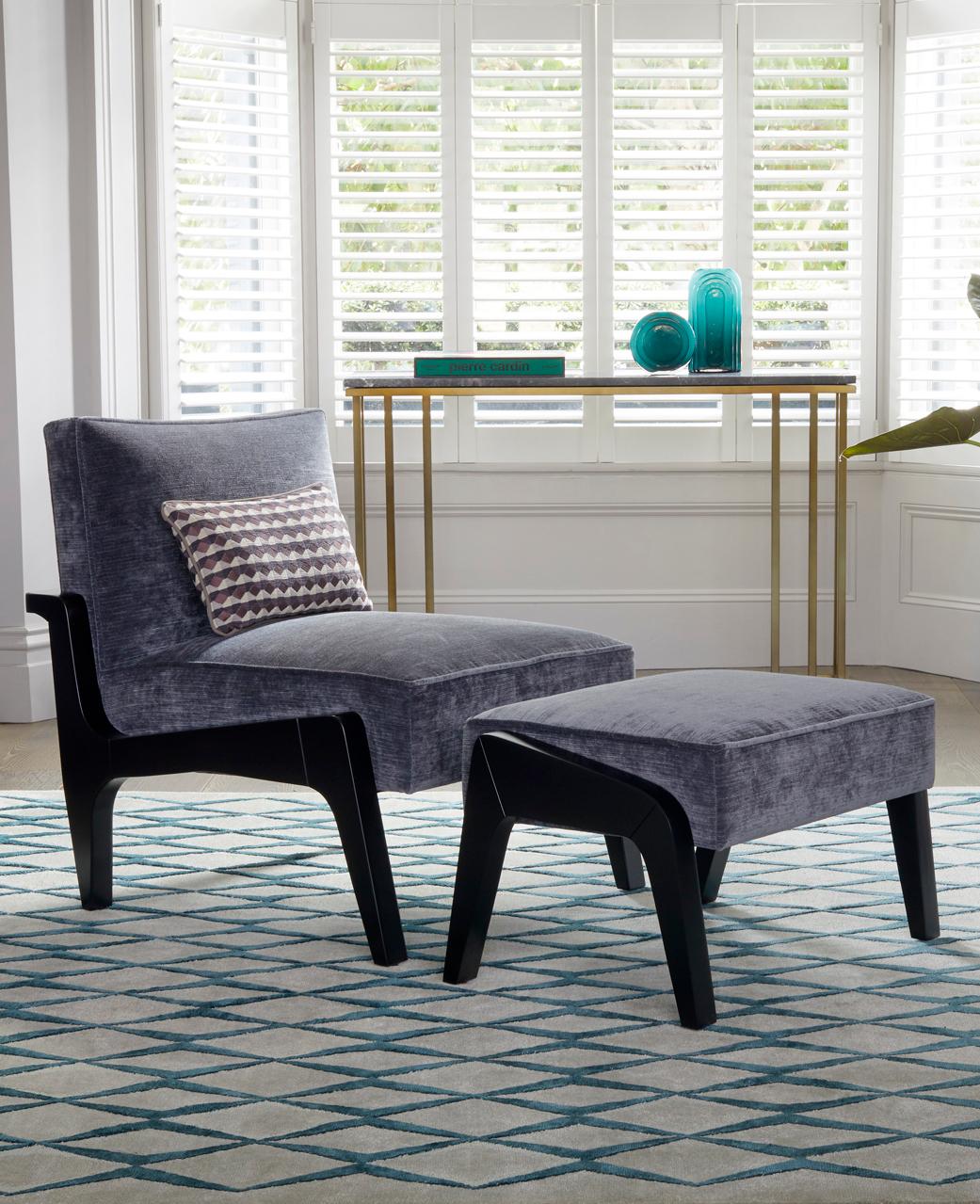 A brand-new addition to the Atena collection, is the Atena ottoman. While donning the same curvaceous features and organic textures, the Atena ottoman pairs perfectly with all the Atena chair designs but will also stand beautifully on its own in any