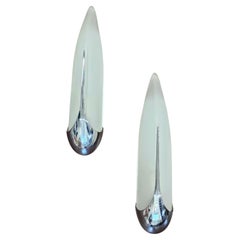 Art Deco Inspired Sconces 'Ears' by IdeArte, Spain 1980s