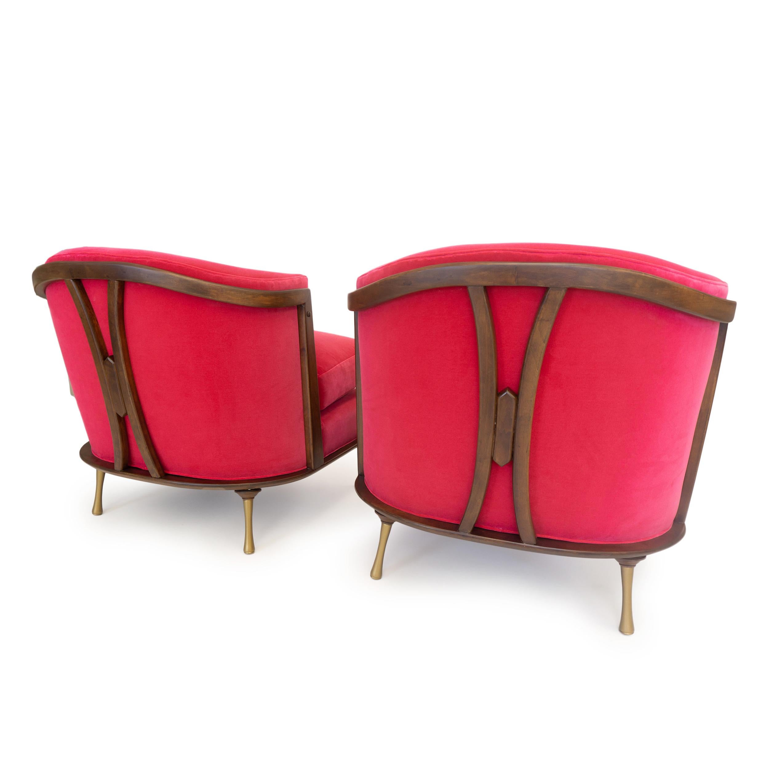 Art Deco Inspired Slipper Chair For Sale 5