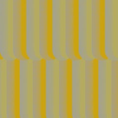 Art Deco Inspired Yellow and Grey Wallpaper: Scallop Turmeric