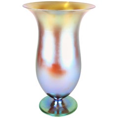 Art Deco Iridescent Vase by WMF, Germany, circa 1925