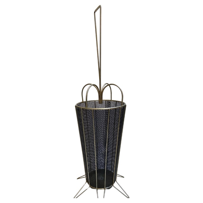 Art Deco Iron Umbrella Holder For Sale at 1stDibs