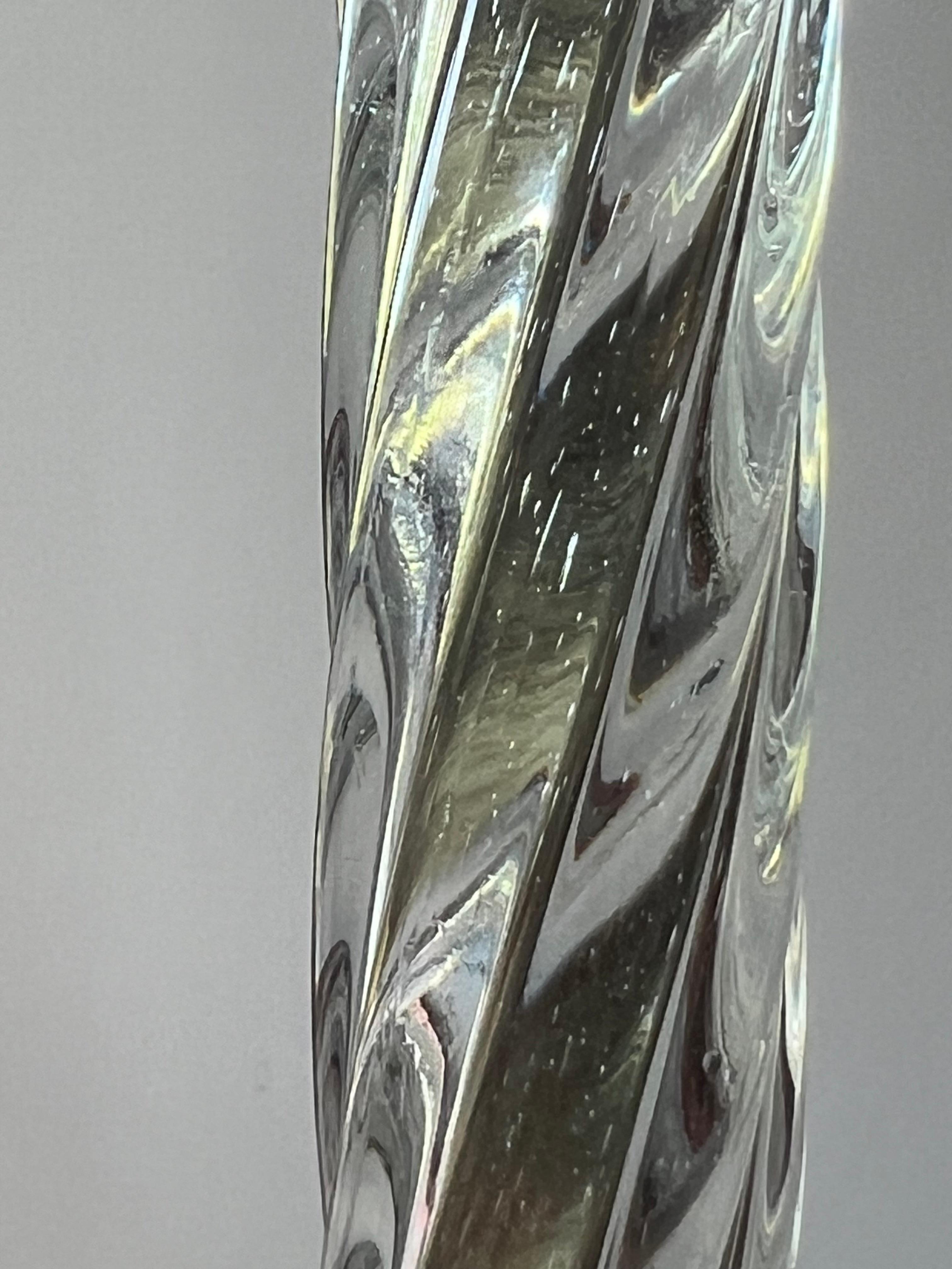 Art Deco Italian Chandelier by Ercole Barovier, Murano, 1940 For Sale 9