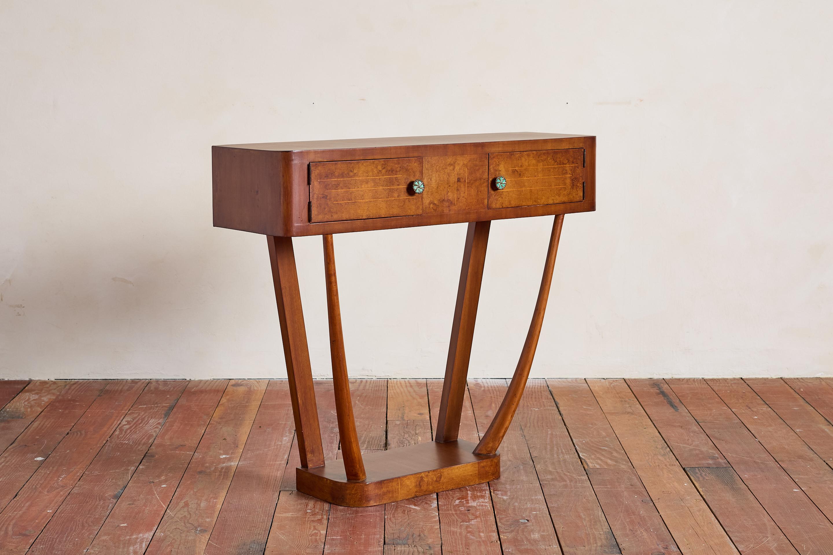 Italiano Console italiana Art Deco in vendita