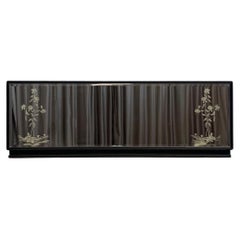 Art Deco Italian Mirror, Años 30