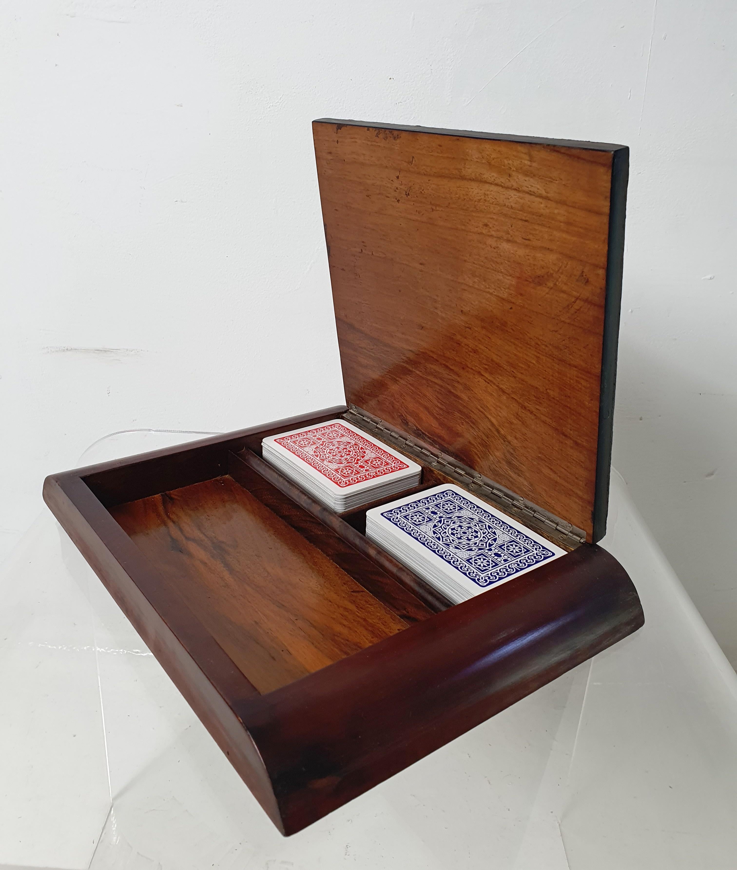 Art Deco Italian Playing Card Box For Sale 3