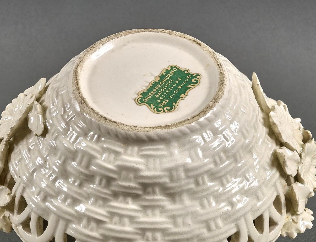 Vase en céramique signé Art Decò italien en vente 2