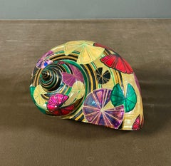 Art Decò Italian Signed Hand-Painted Wunderkammer Item