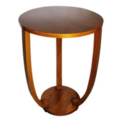 Vintage Art Deco Italian Walnut Coffee Table