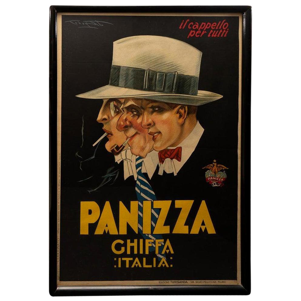 Art Deco Italy Poster "Panizza"