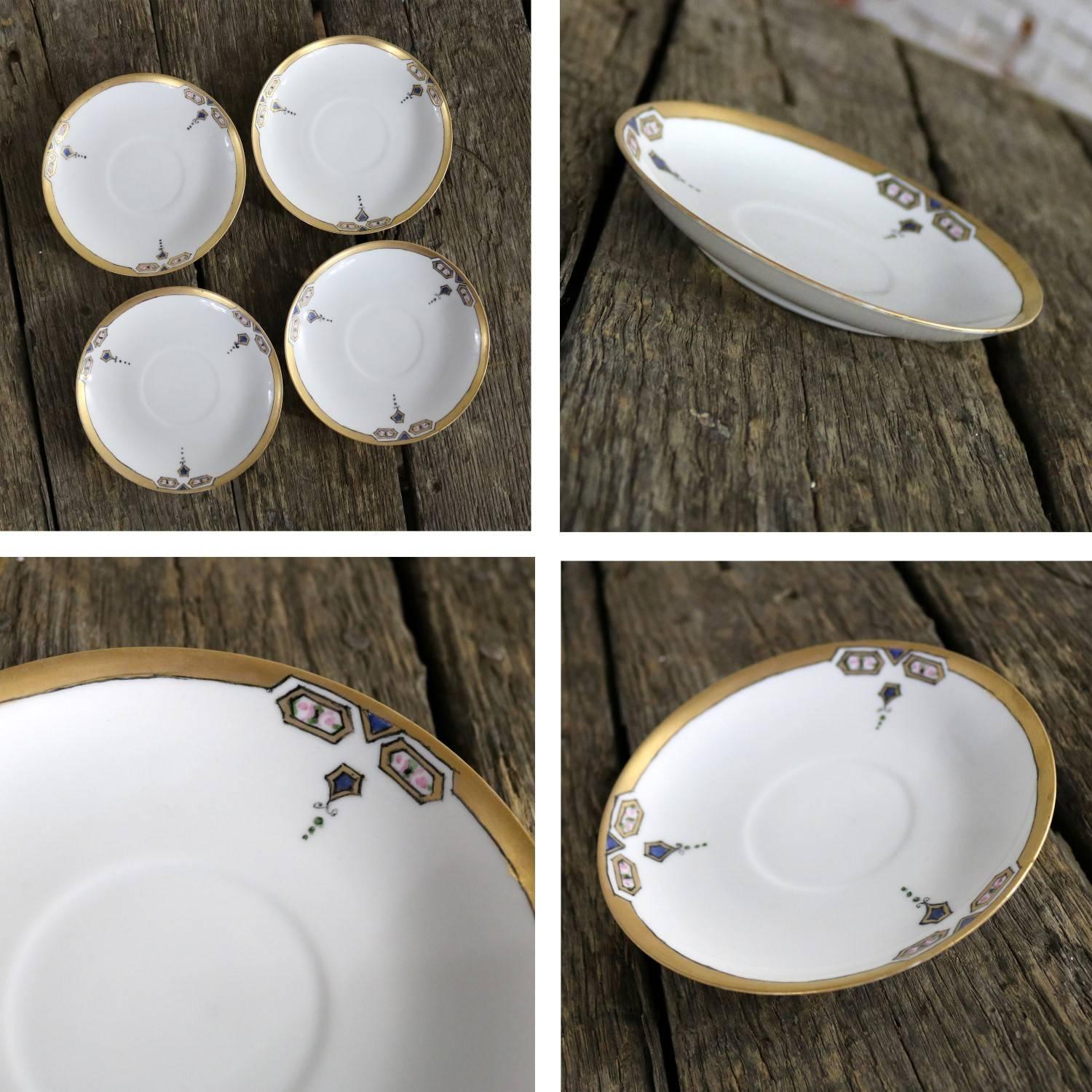 Art Deco J and C Bavaria China Luncheon, Set for Four at 1stDibs j