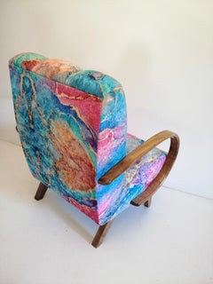Art Deco J. Halabala Armchair
