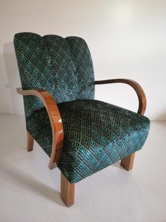 Art Deco J. Halabala Armchair