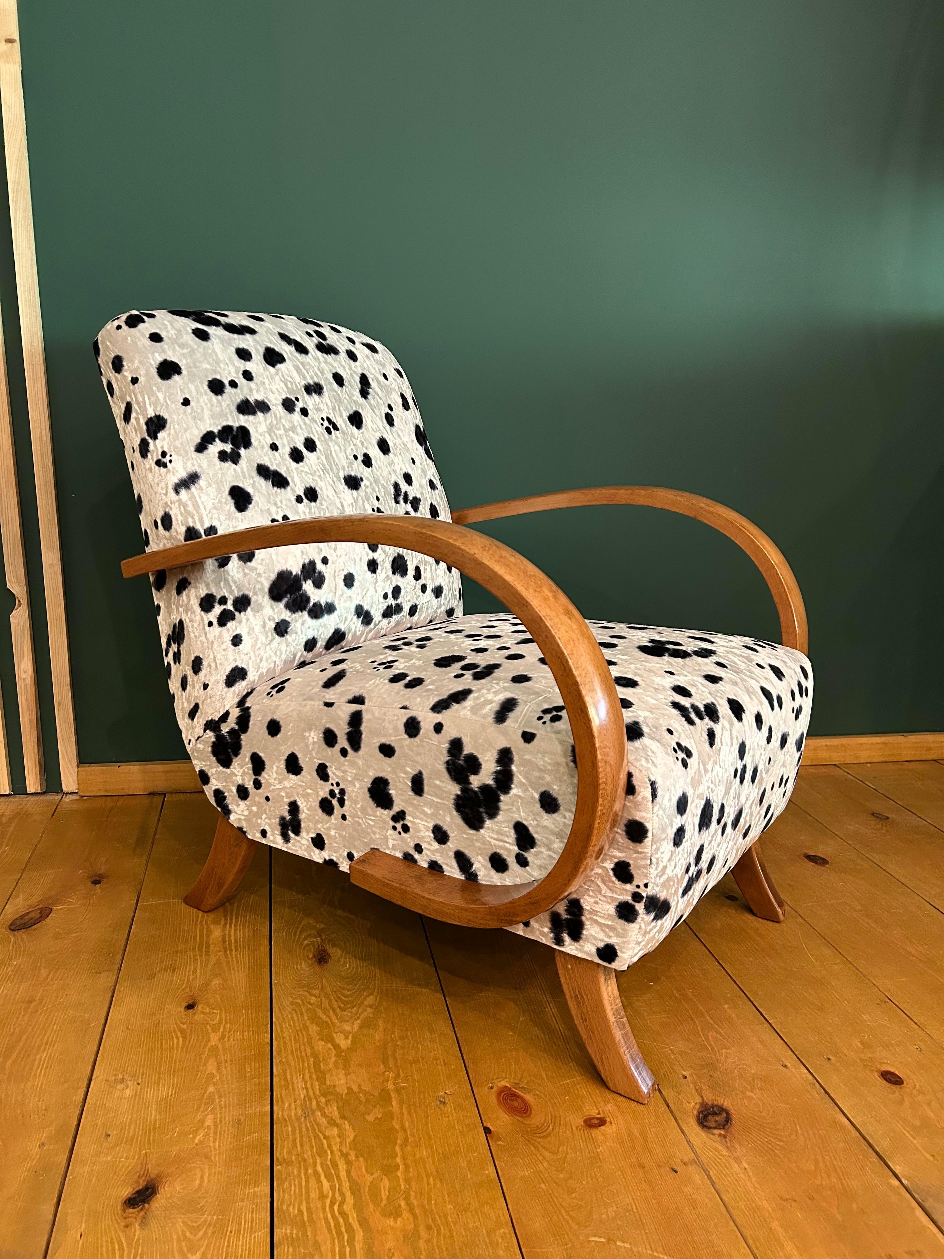 Sillón Art Decó J. Halabala Checo en venta