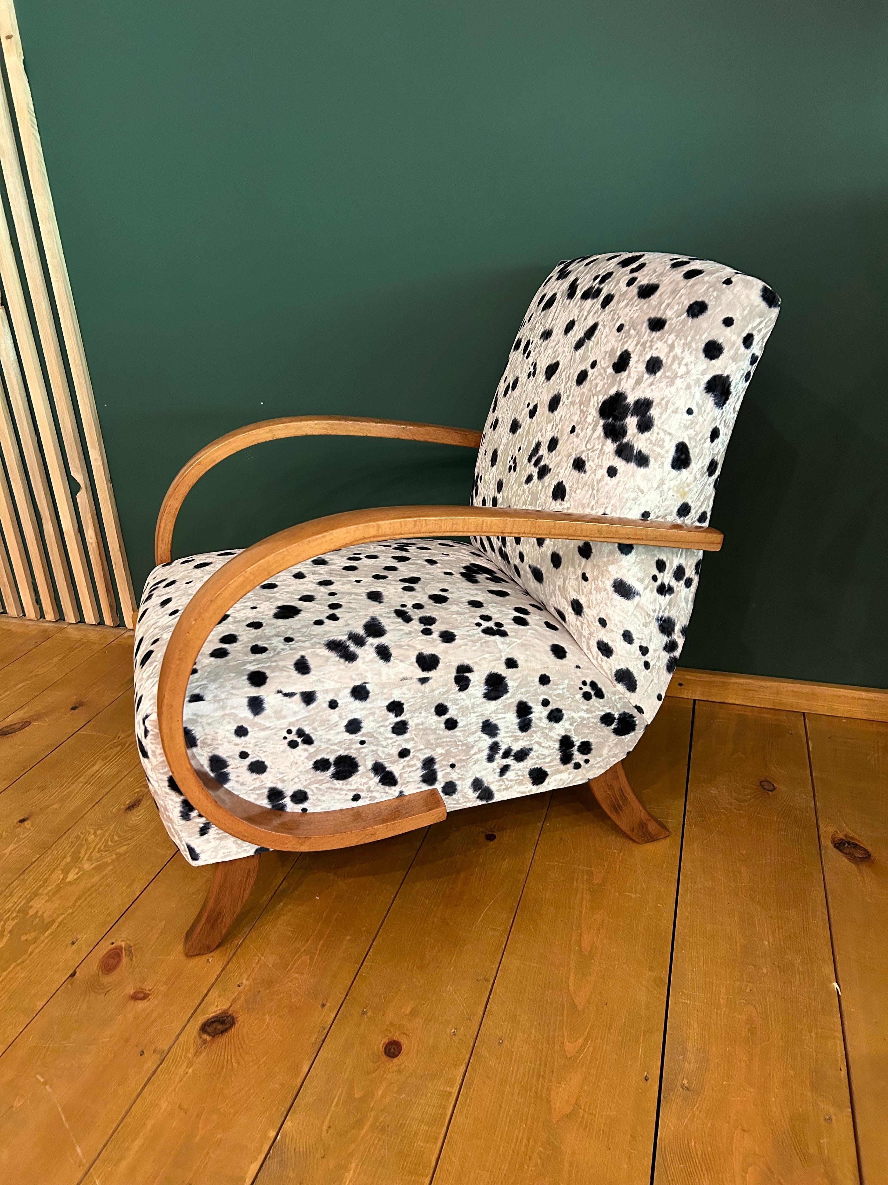 Sillón Art Decó J. Halabala en venta 1