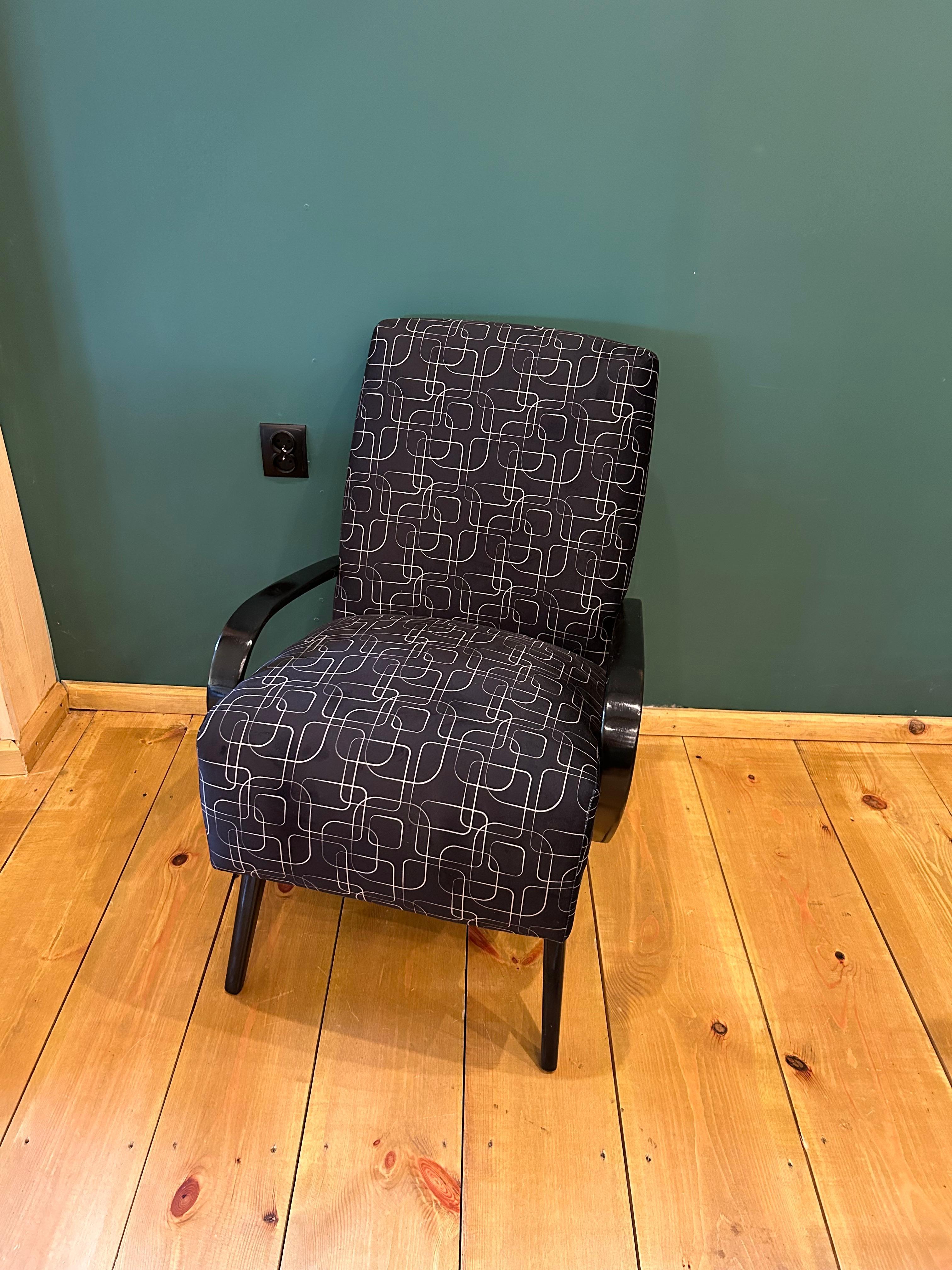Sillón Art Decó J. Halabala en venta 2