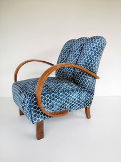 Art Deco J. Halabala Armchair .