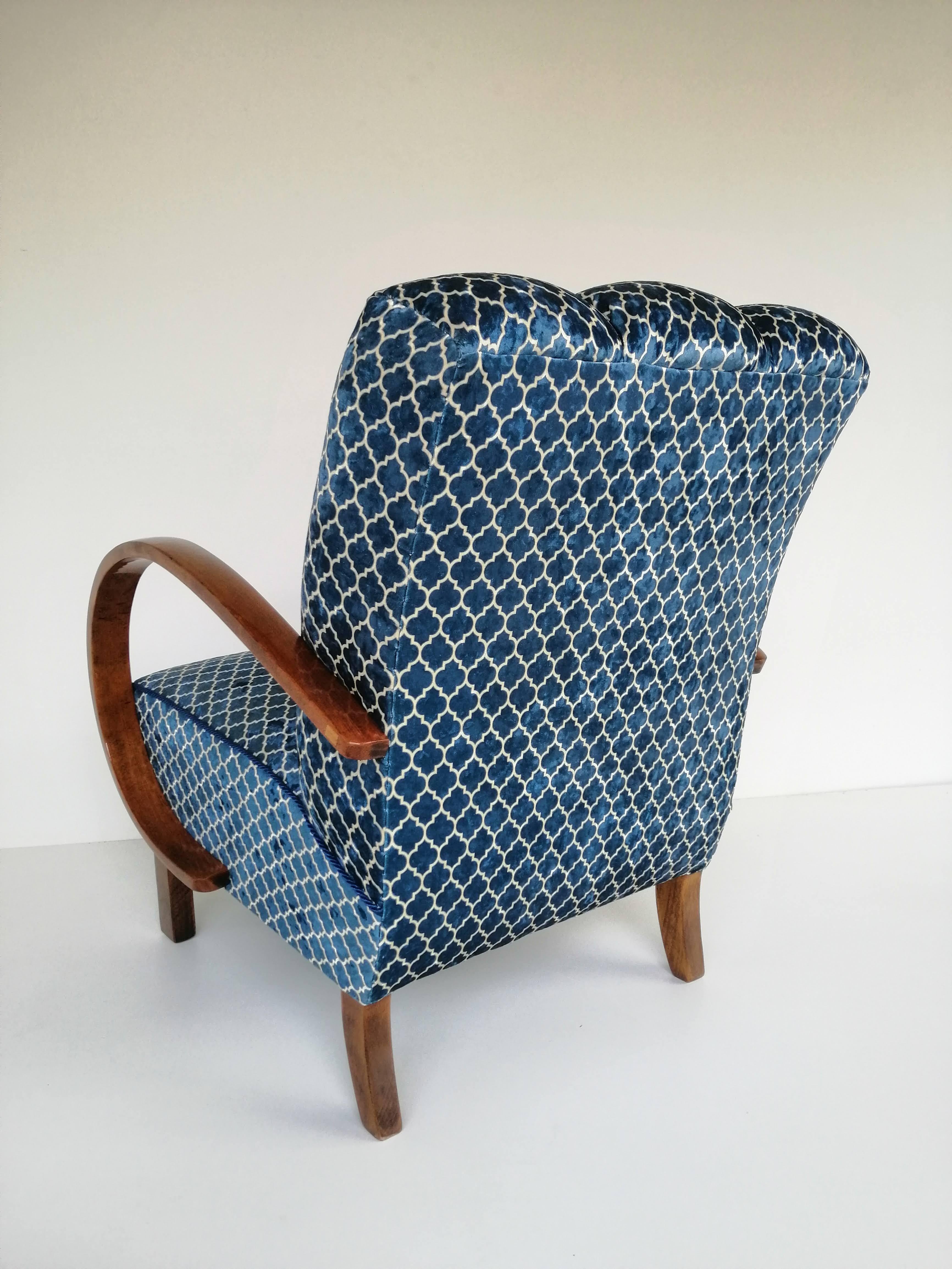 Sillón Art Decó J. Halabala . en venta 1
