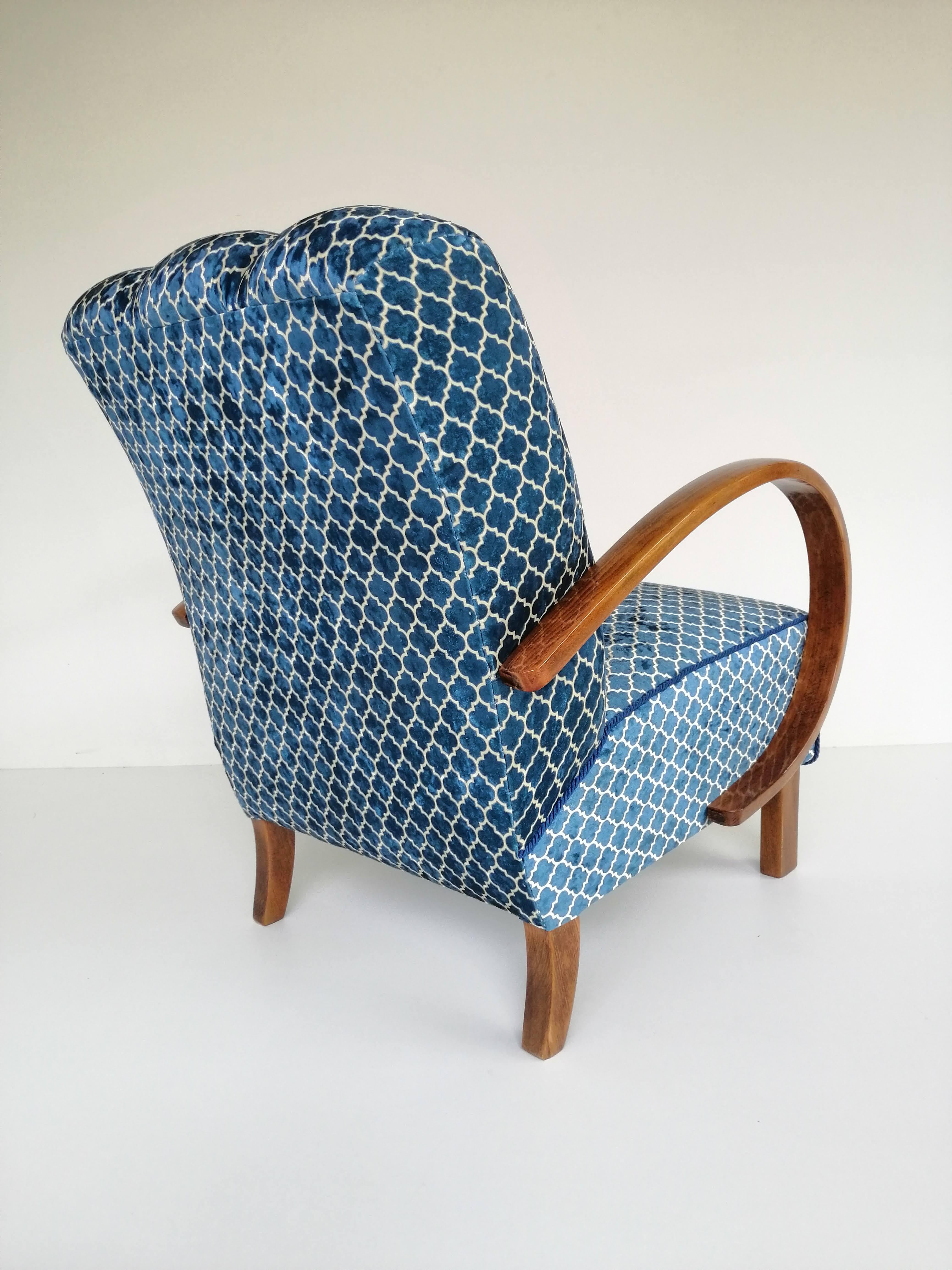 Sillón Art Decó J. Halabala . en venta 2