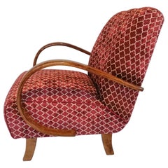 Art Deco J. Halabala Armchair .