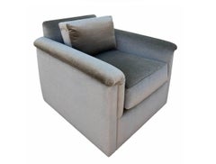Art Deco J. Robert Scott Mohair Club Chair - 1 of 2