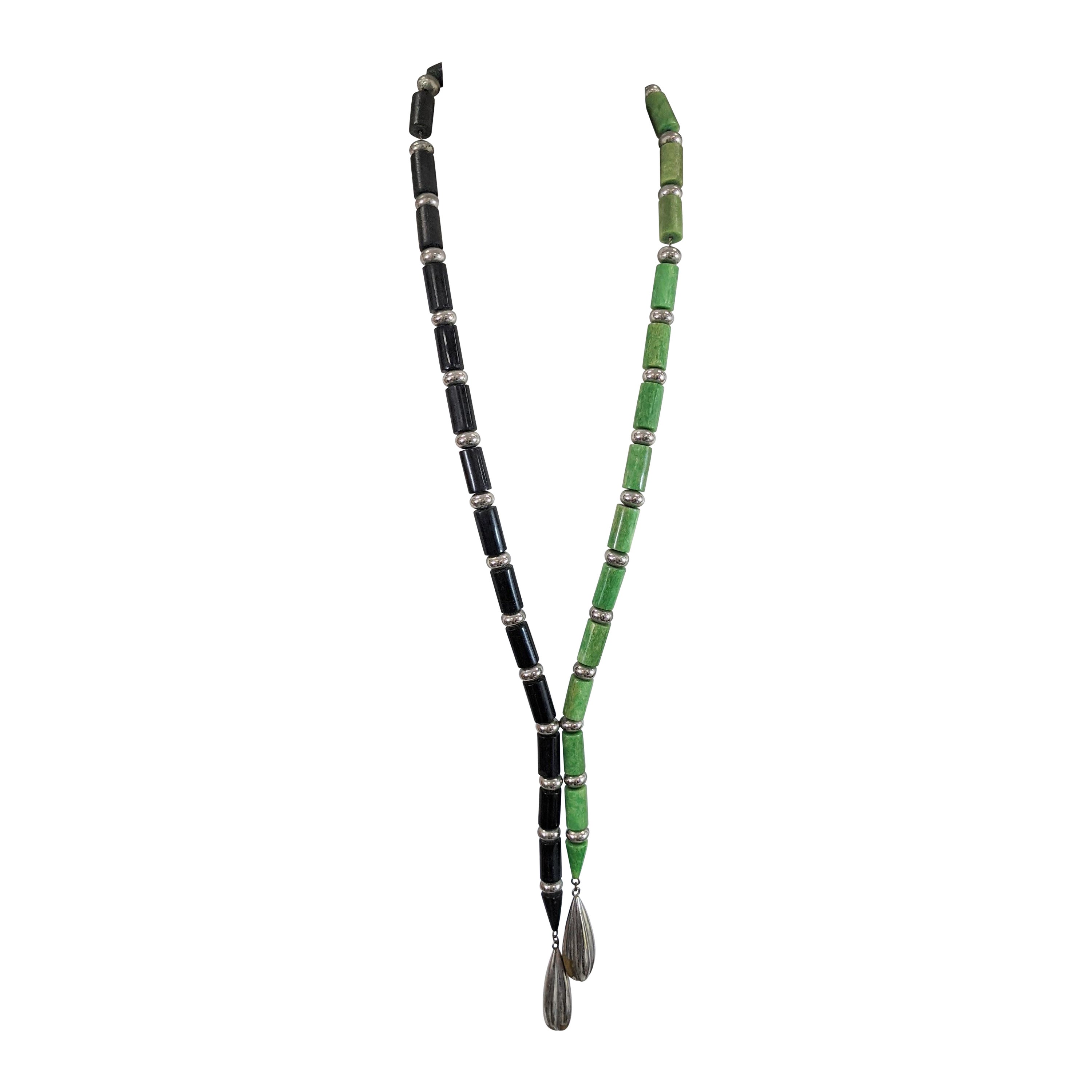 Sautoir de baquelita Art Déco Jakob Bengel