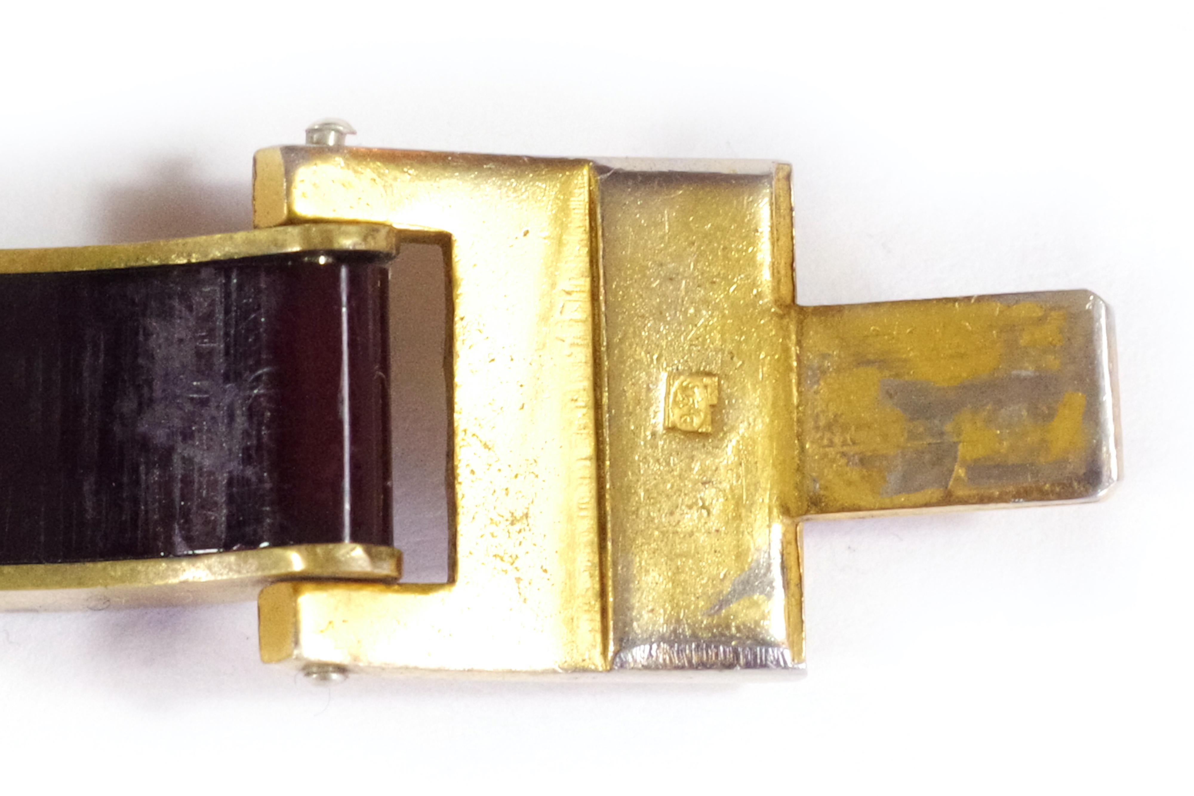 Art Deco Jakob Bengel Armband, antikes Metall und Galathit-Armband Anfang des 20. Jahrhunderts 2