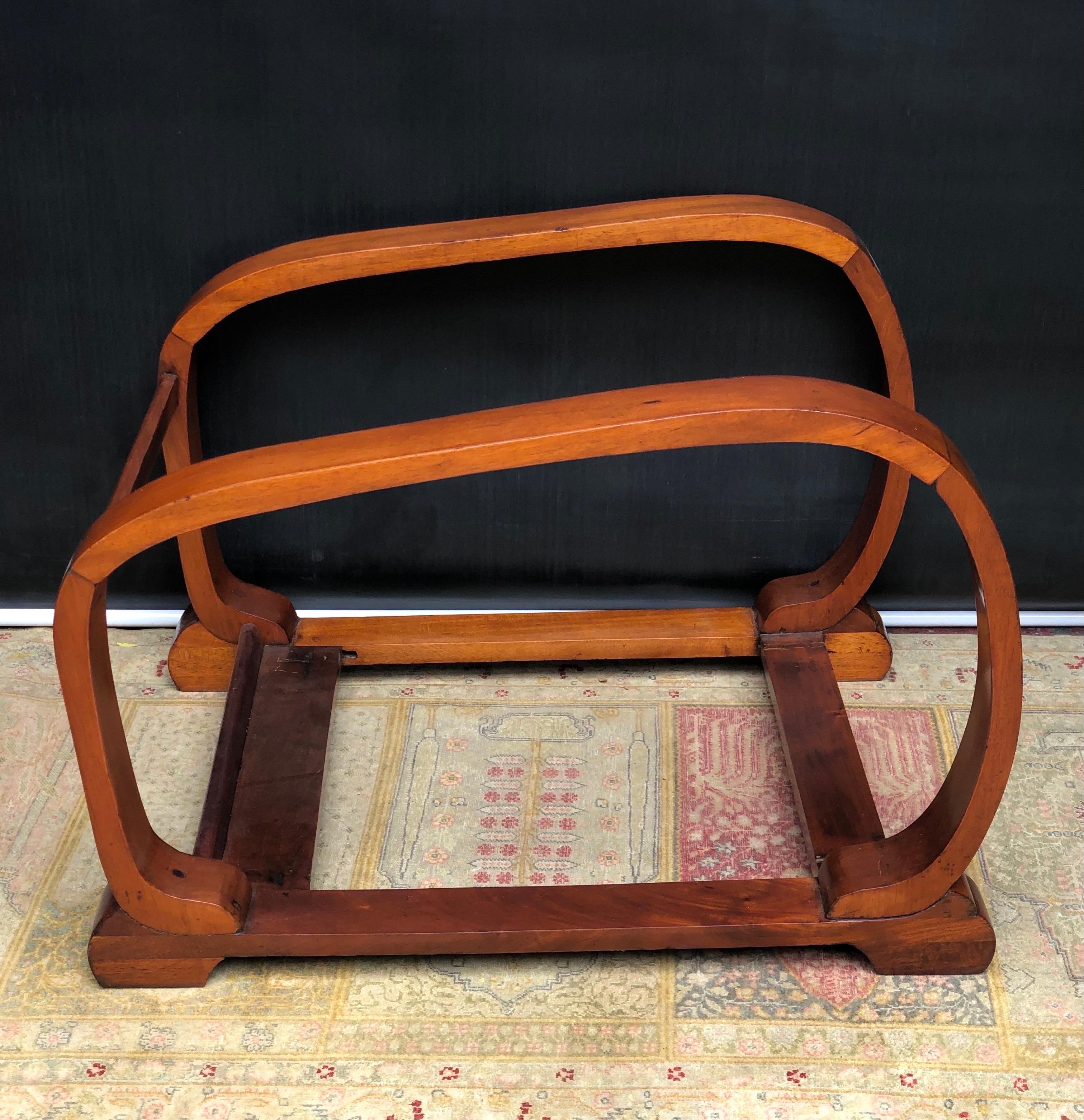 Art Deco Jamaican Mahogany Loop Club Chairs, 20th Century For Sale 10