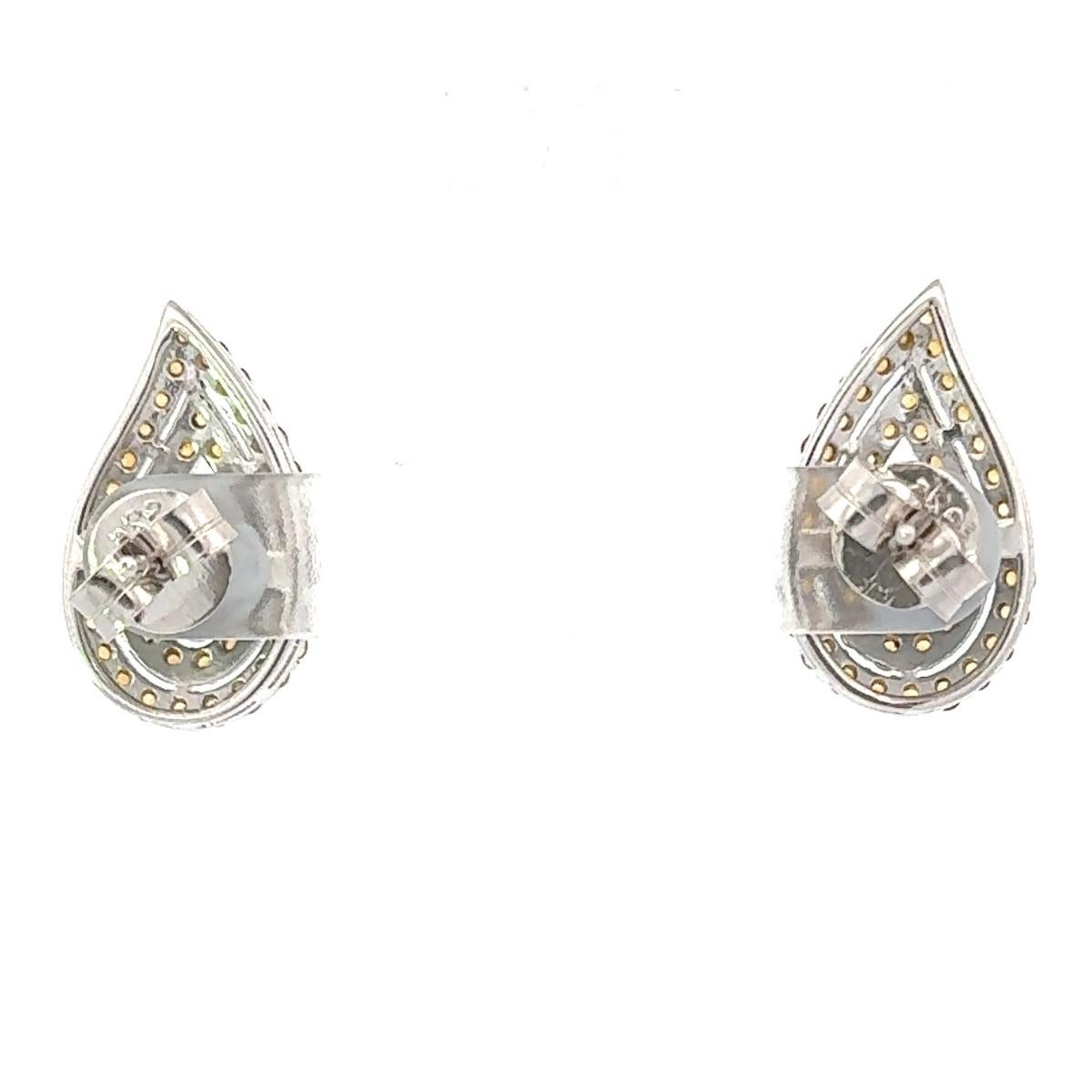 Art Deco Style January Birthstone Garnet Stud Silver Earring for Graduation Gitf For Sale 5