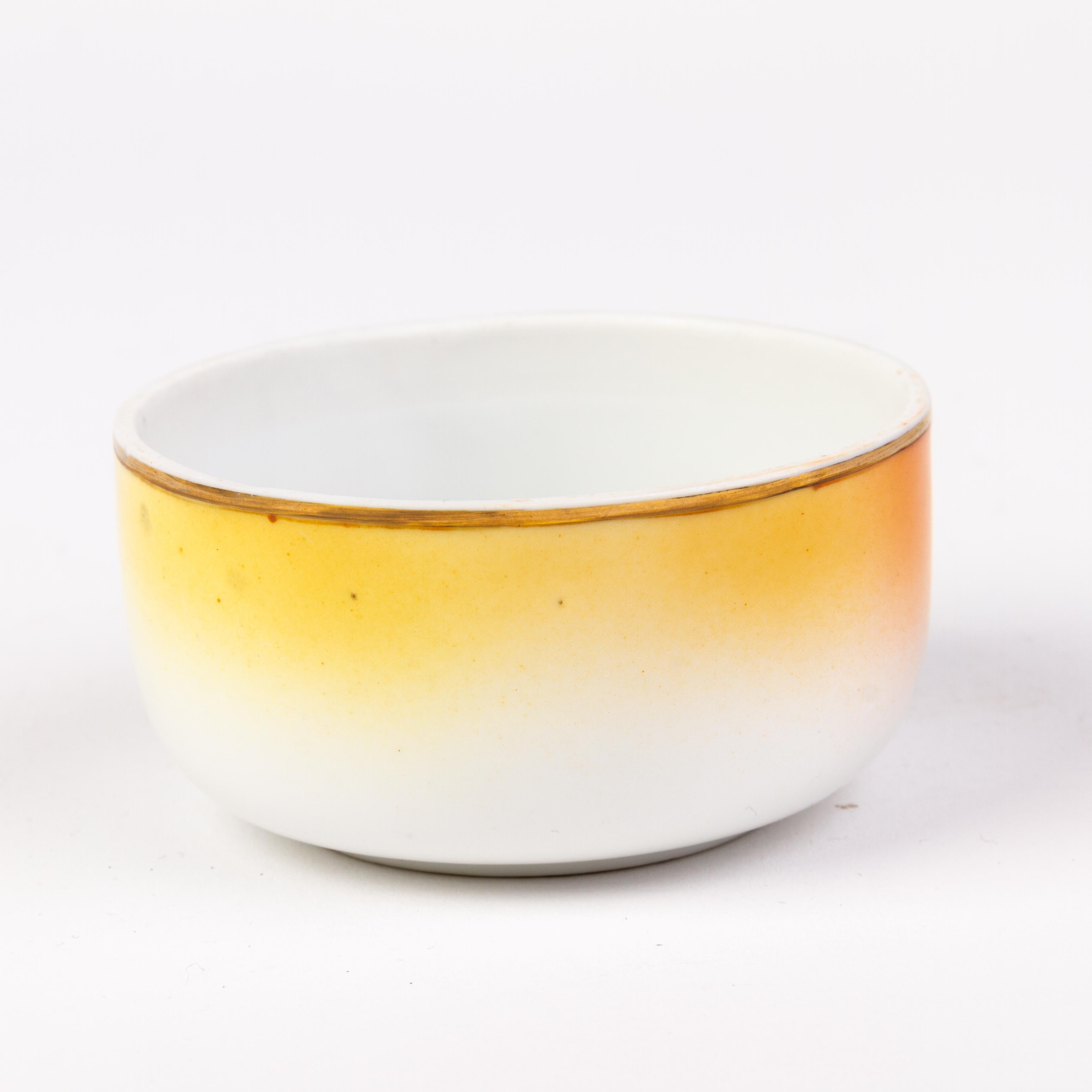 Art Deco Japanese Noritake Porcelain Bowl  In Good Condition In Nottingham, GB