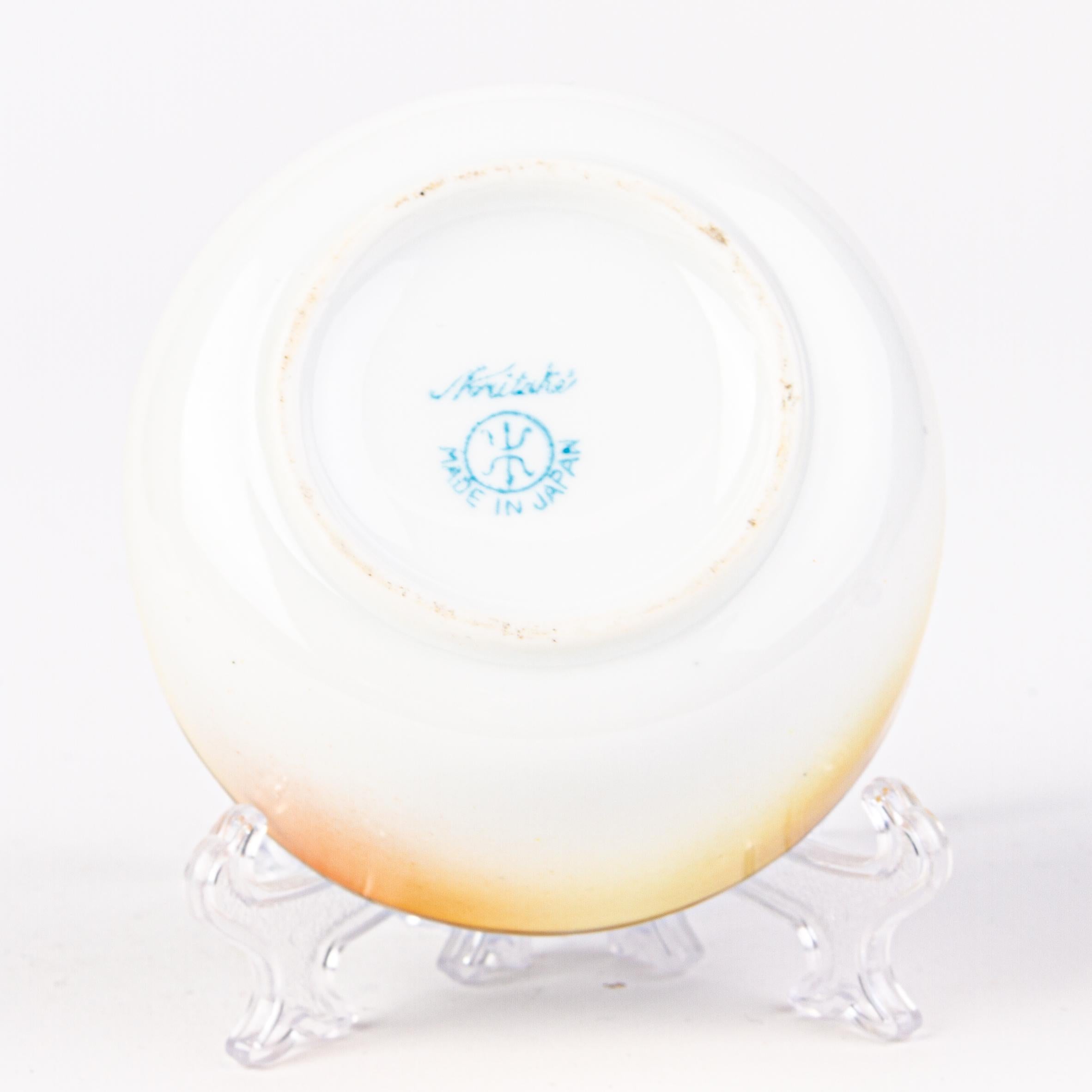 Art Deco Japanese Noritake Porcelain Bowl  1