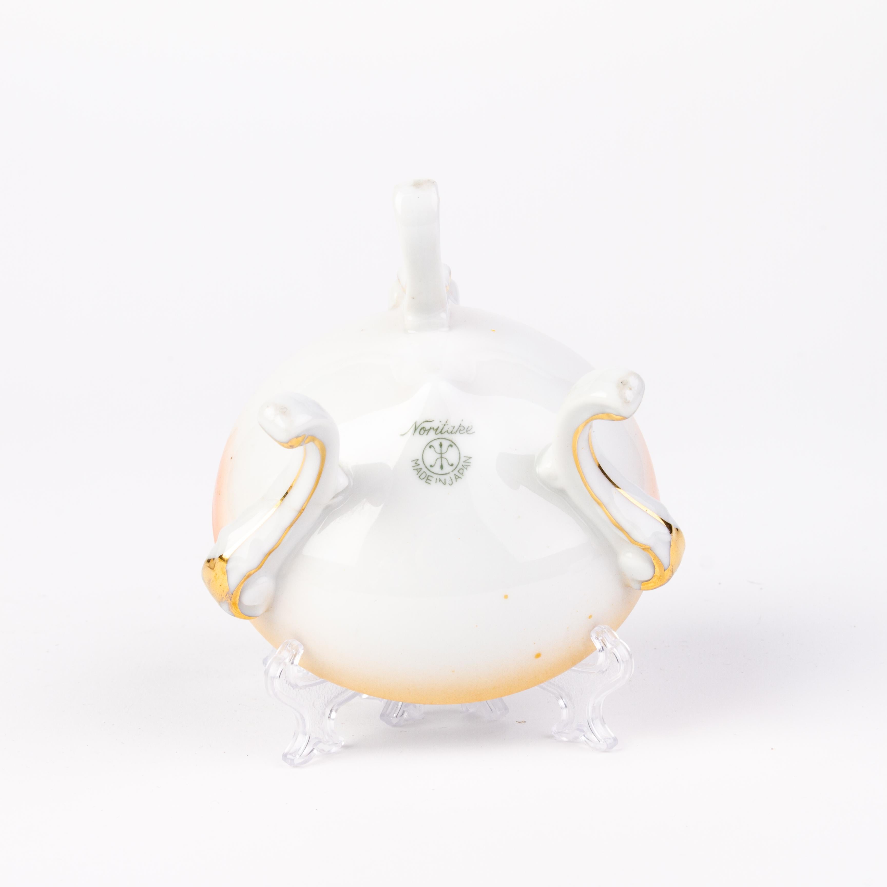 Art Deco Japanese Noritake Porcelain Censer For Sale 2